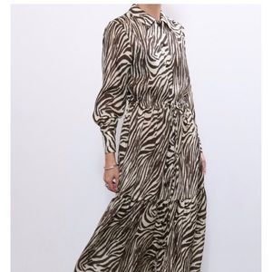 No 6 zebra print dress